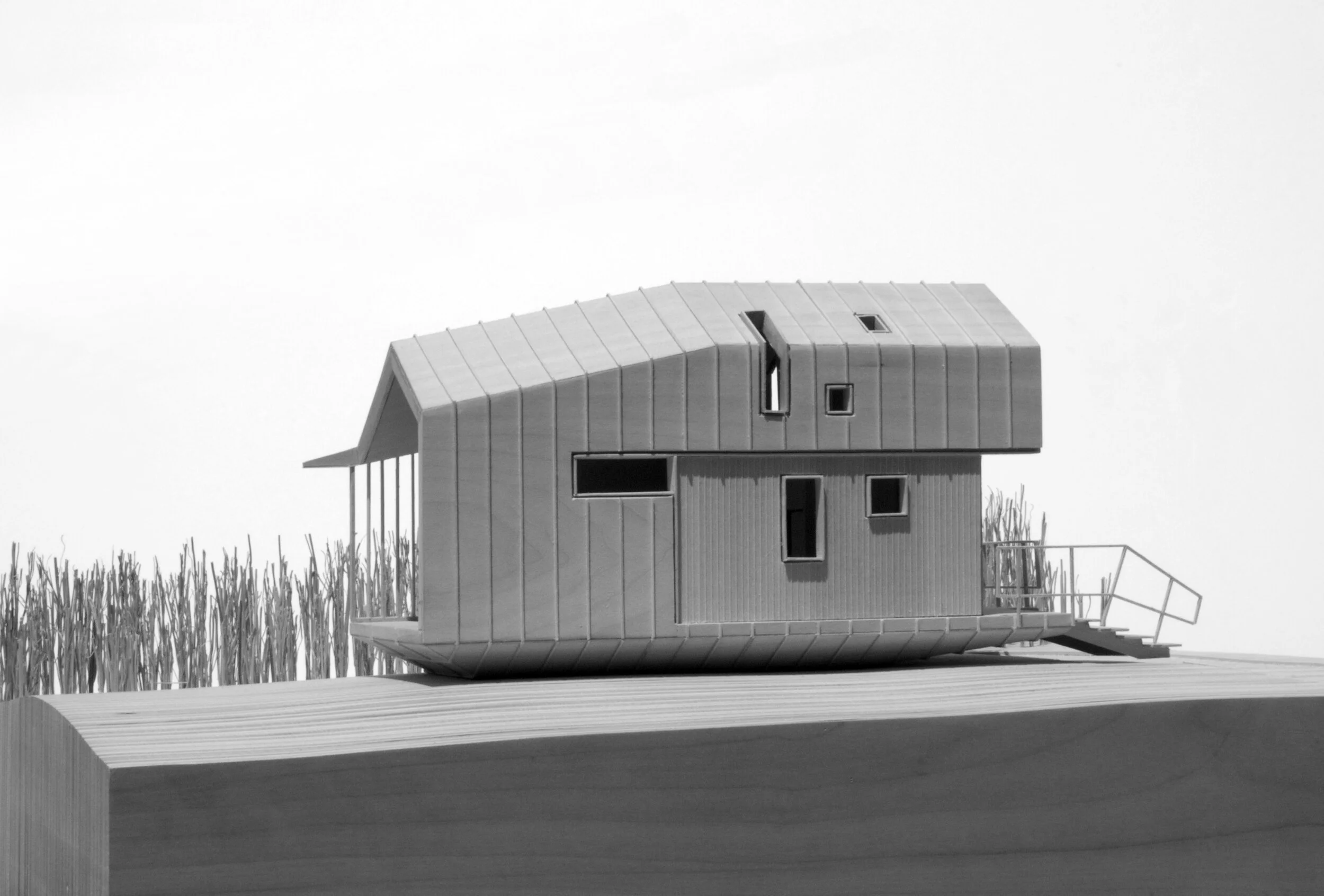 Micro Housing II — exterior in mountain landscape